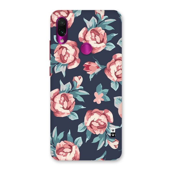 Flowers Painting Back Case for Redmi Note 7 Pro