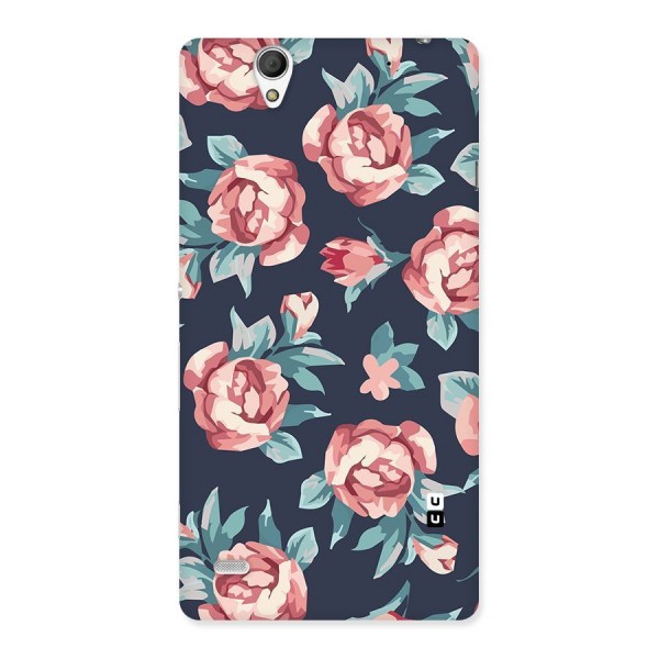 Flowers Painting Back Case for Sony Xperia C4