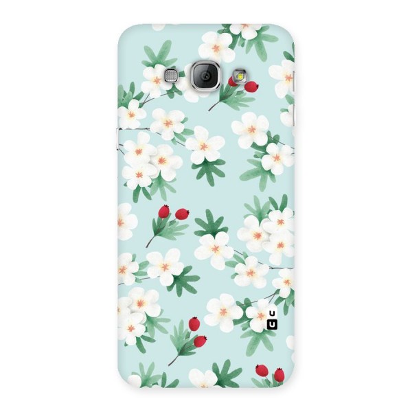 Flowers Pastel Back Case for Galaxy A8