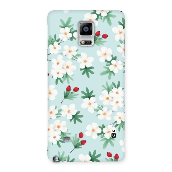 Flowers Pastel Back Case for Galaxy Note 4