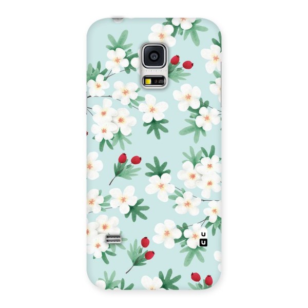 Flowers Pastel Back Case for Galaxy S5 Mini