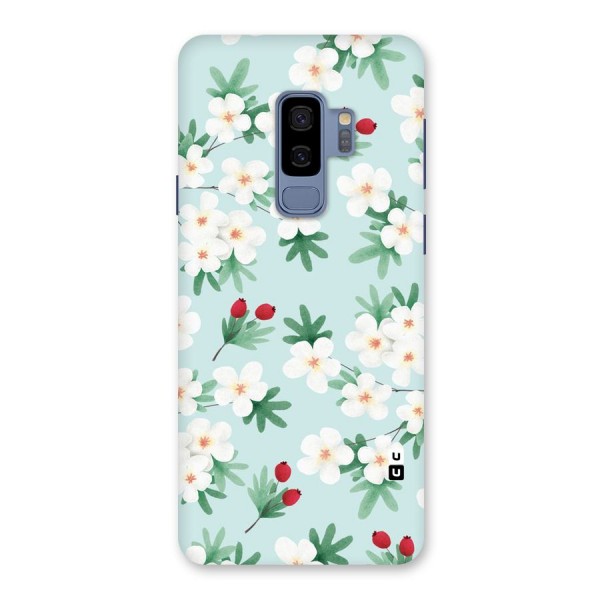 Flowers Pastel Back Case for Galaxy S9 Plus