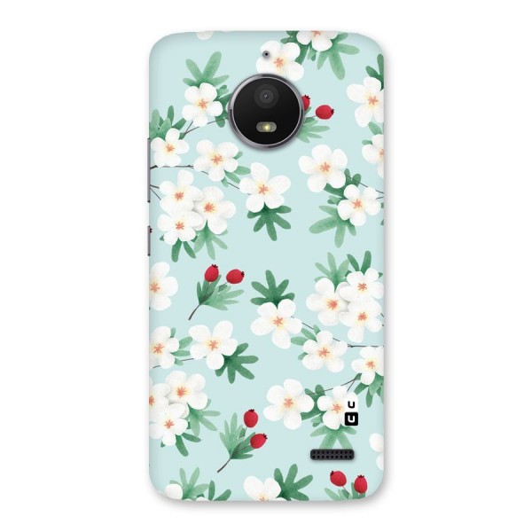 Flowers Pastel Back Case for Moto E4