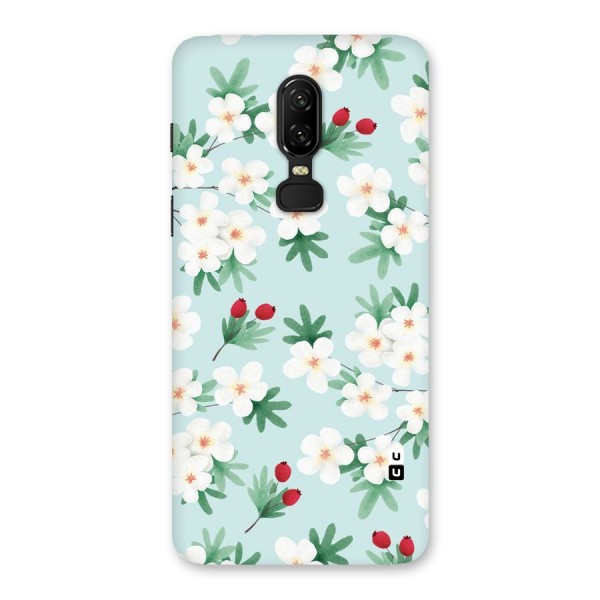 Flowers Pastel Back Case for OnePlus 6