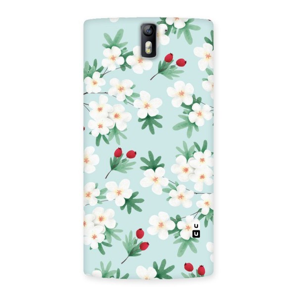 Flowers Pastel Back Case for One Plus One