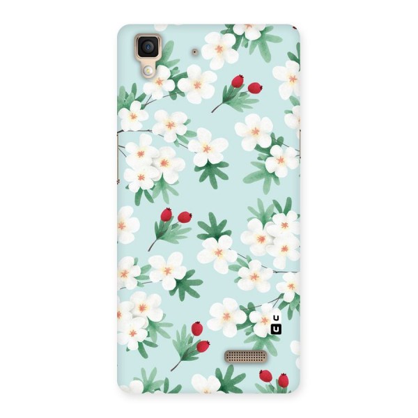 Flowers Pastel Back Case for Oppo R7