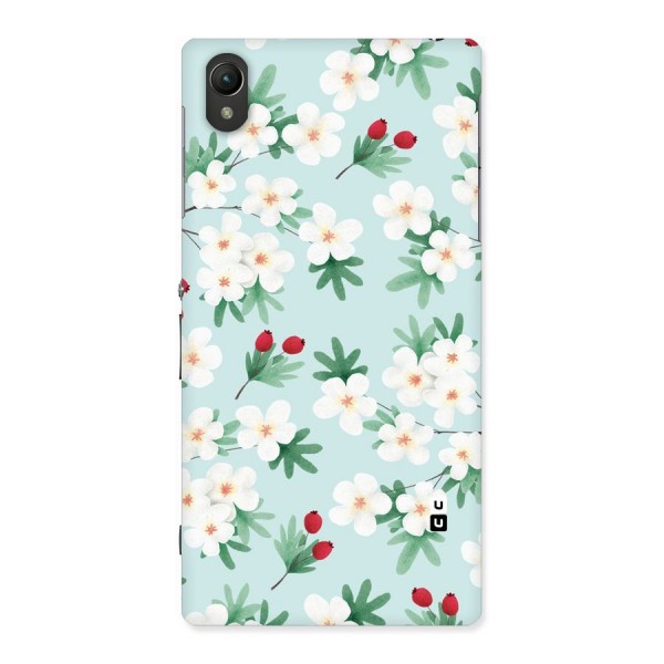 Flowers Pastel Back Case for Sony Xperia Z1