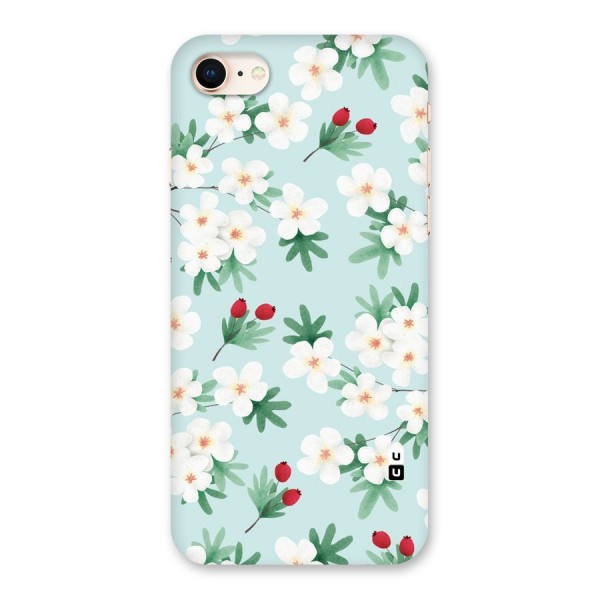 Flowers Pastel Back Case for iPhone 8