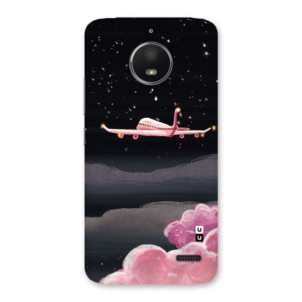 Fly Pink Back Case for Moto E4