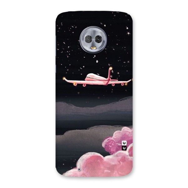 Fly Pink Back Case for Moto G6