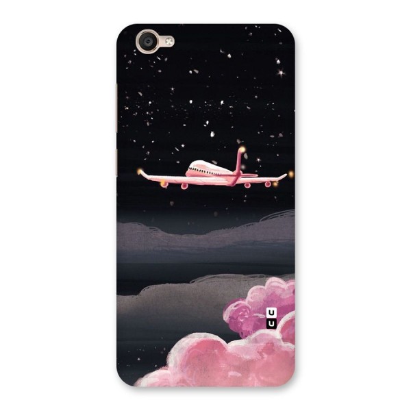 Fly Pink Back Case for Vivo Y55s