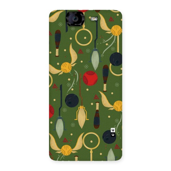 Flying Ball Pattern Back Case for Canvas Knight A350