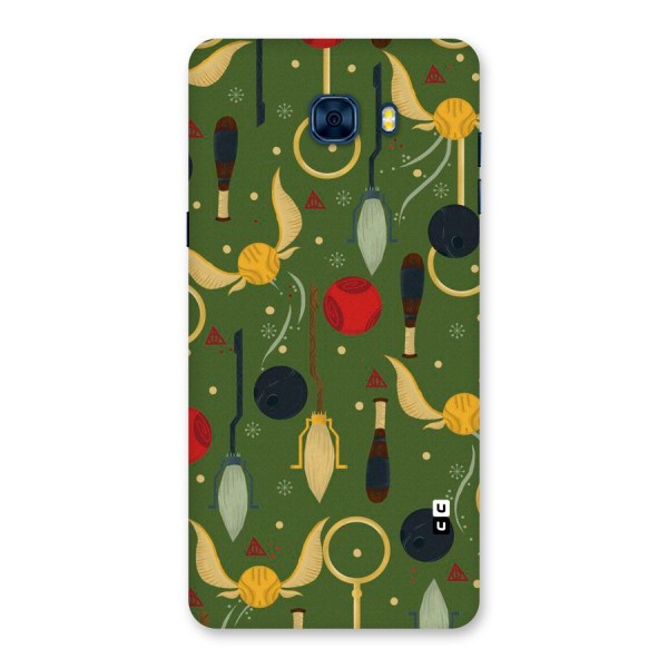 Flying Ball Pattern Back Case for Galaxy C7 Pro