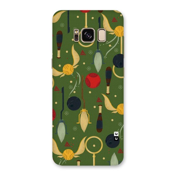 Flying Ball Pattern Back Case for Galaxy S8