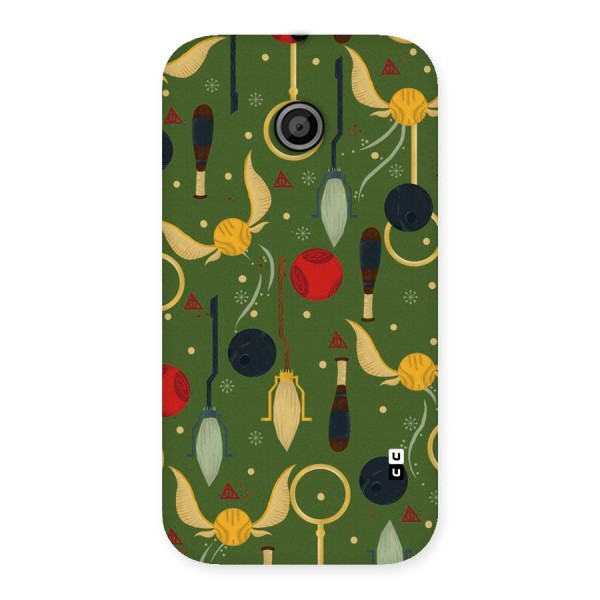 Flying Ball Pattern Back Case for Moto E