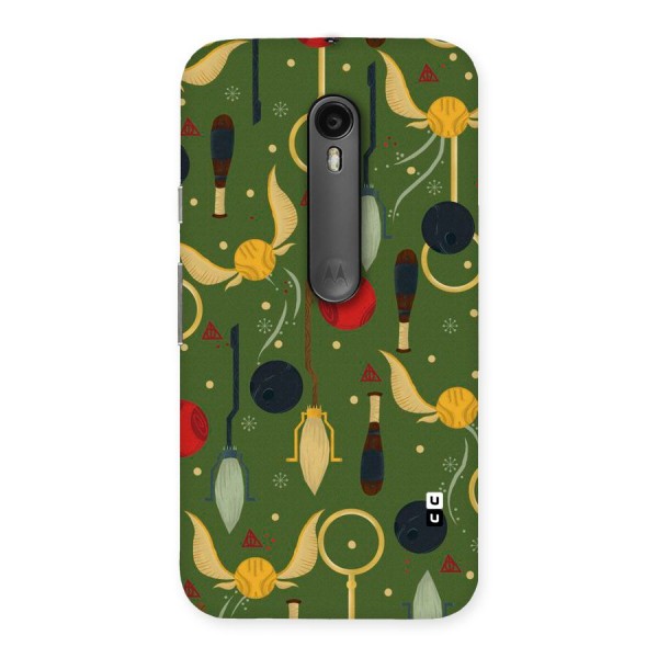 Flying Ball Pattern Back Case for Moto G3