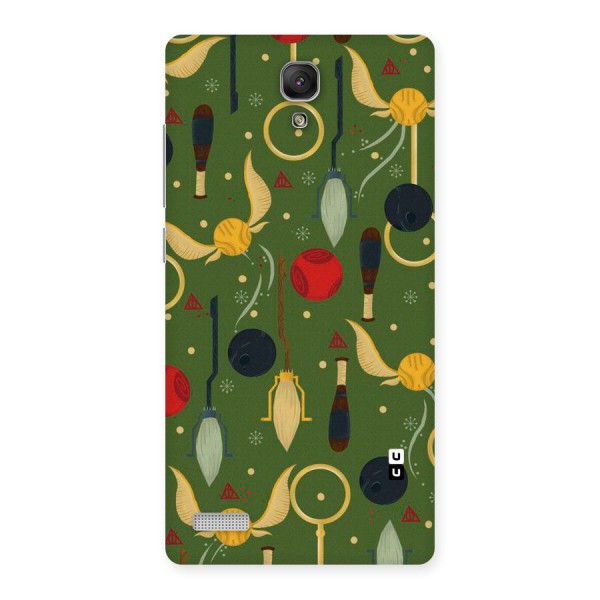 Flying Ball Pattern Back Case for Redmi Note