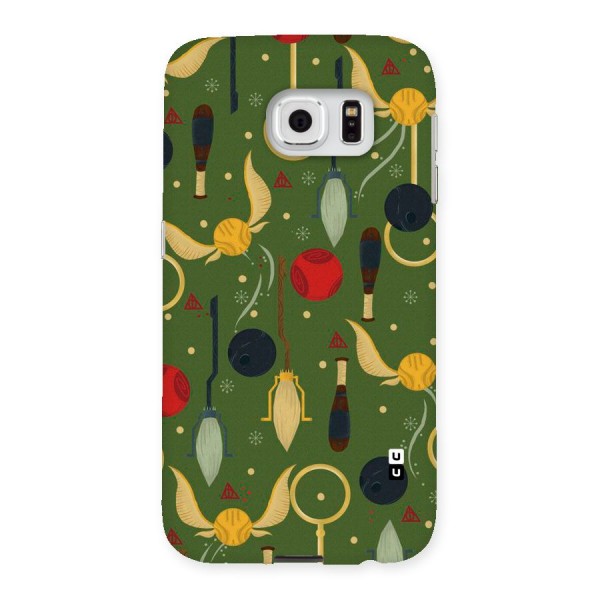 Flying Ball Pattern Back Case for Samsung Galaxy S6