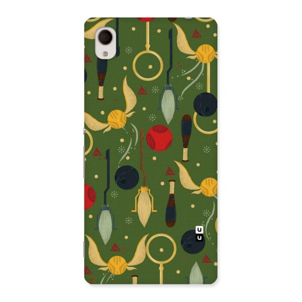 Flying Ball Pattern Back Case for Sony Xperia M4