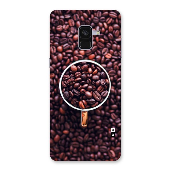 Focus Coffee Beans Back Case for Galaxy A8 Plus