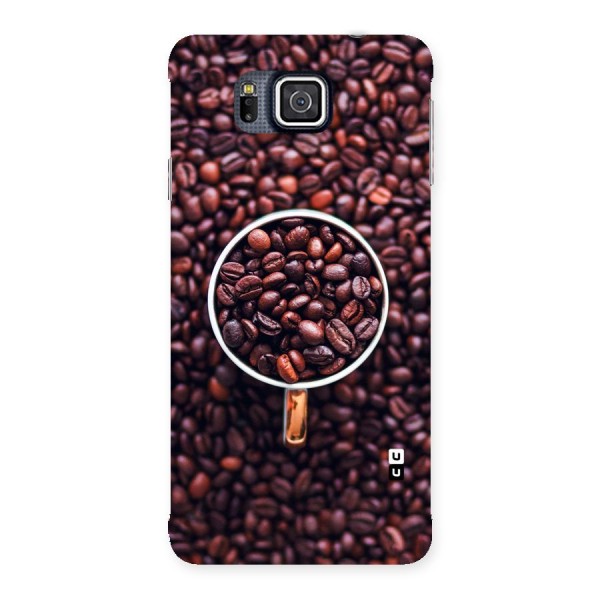 Focus Coffee Beans Back Case for Galaxy Alpha