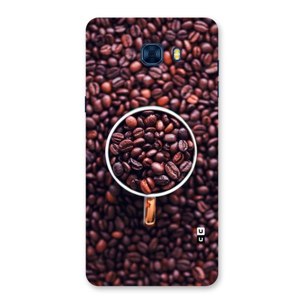 Focus Coffee Beans Back Case for Galaxy C7 Pro