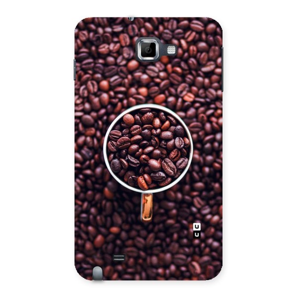 Focus Coffee Beans Back Case for Galaxy Note