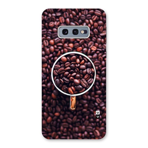 Focus Coffee Beans Back Case for Galaxy S10e