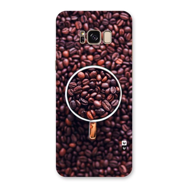 Focus Coffee Beans Back Case for Galaxy S8 Plus