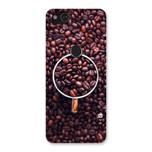 Focus Coffee Beans Back Case for Google Pixel 2