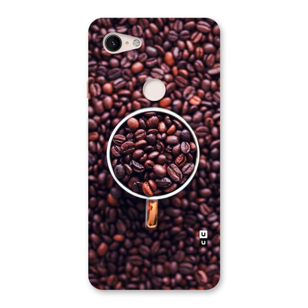 Focus Coffee Beans Back Case for Google Pixel 3 XL