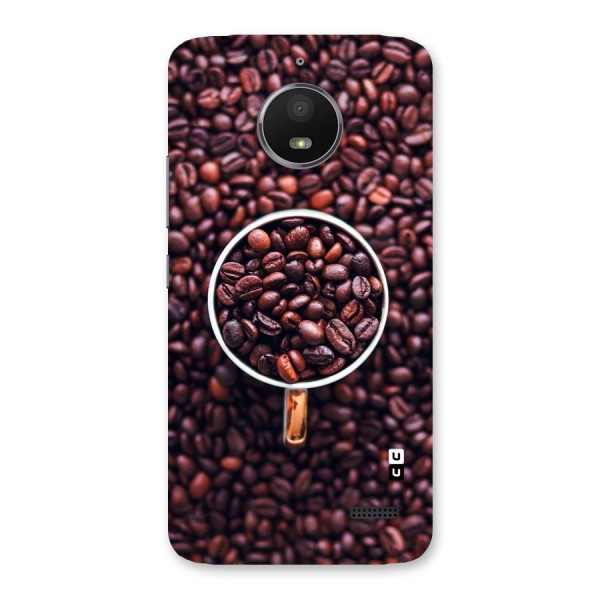 Focus Coffee Beans Back Case for Moto E4