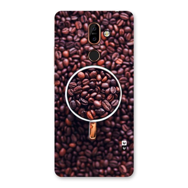 Focus Coffee Beans Back Case for Nokia 7 Plus