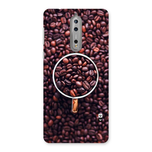 Focus Coffee Beans Back Case for Nokia 8