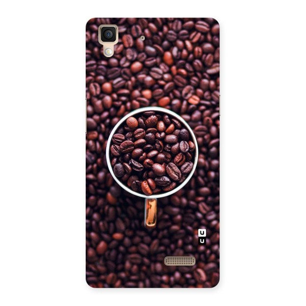 Focus Coffee Beans Back Case for Oppo R7