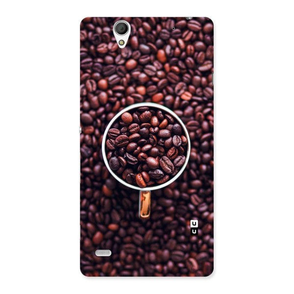 Focus Coffee Beans Back Case for Sony Xperia C4