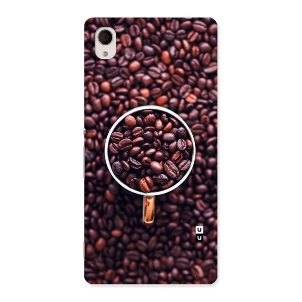 Focus Coffee Beans Back Case for Sony Xperia M4