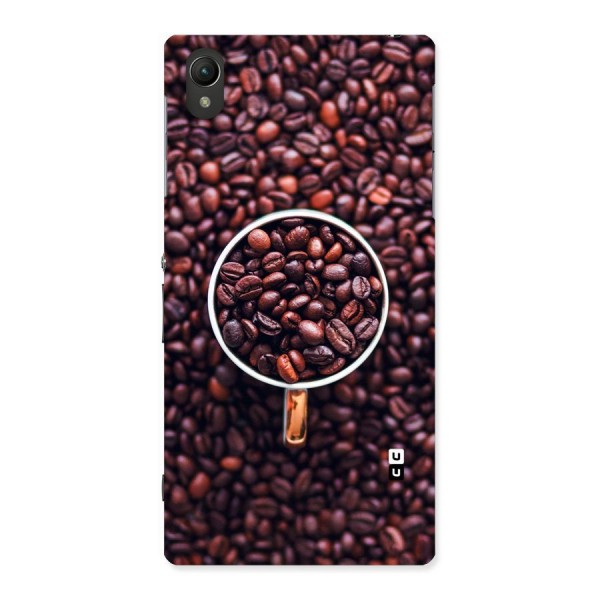 Focus Coffee Beans Back Case for Sony Xperia Z1