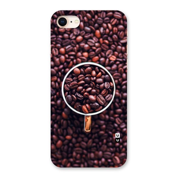 Focus Coffee Beans Back Case for iPhone 8