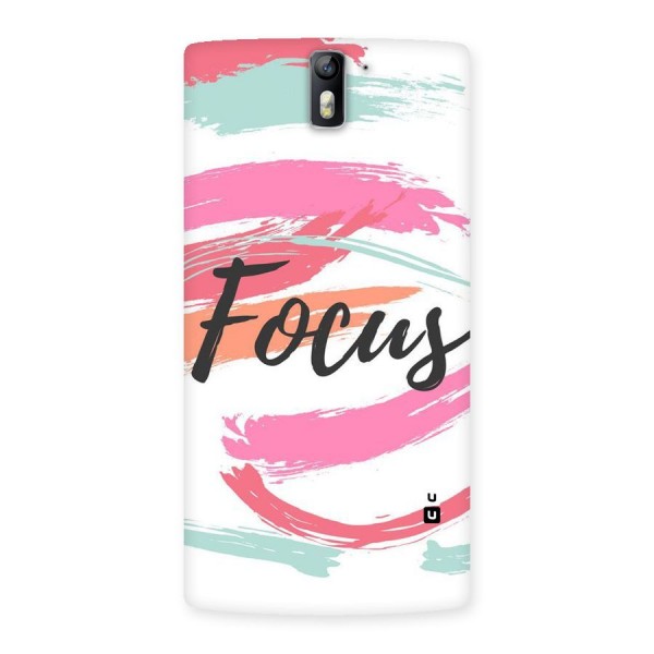 Focus Colours Back Case for One Plus One