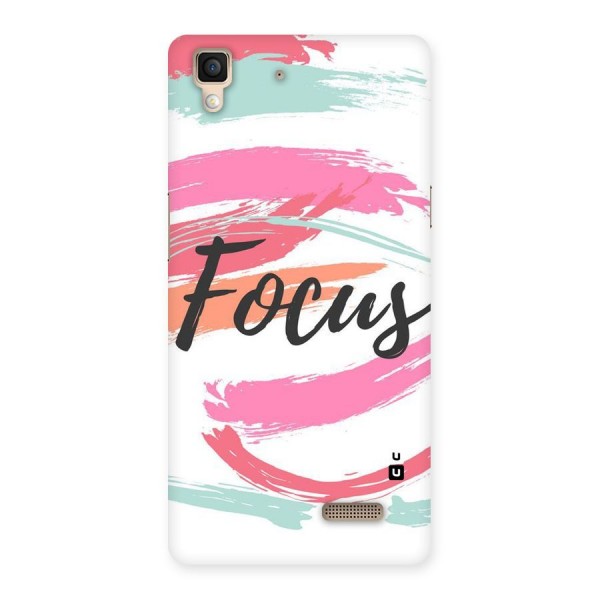 Focus Colours Back Case for Oppo R7