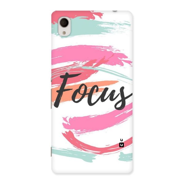 Focus Colours Back Case for Sony Xperia M4