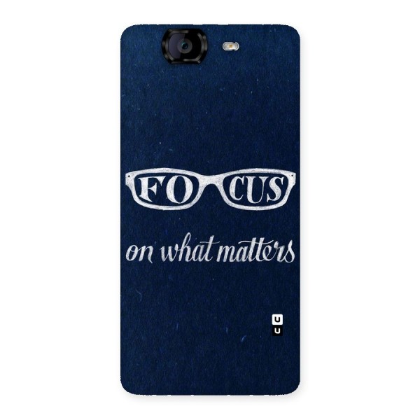 Focus Matters Back Case for Canvas Knight A350