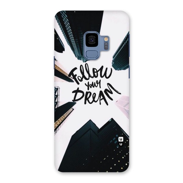 Follow Dream Back Case for Galaxy S9