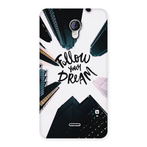 Follow Dream Back Case for Micromax Unite 2 A106