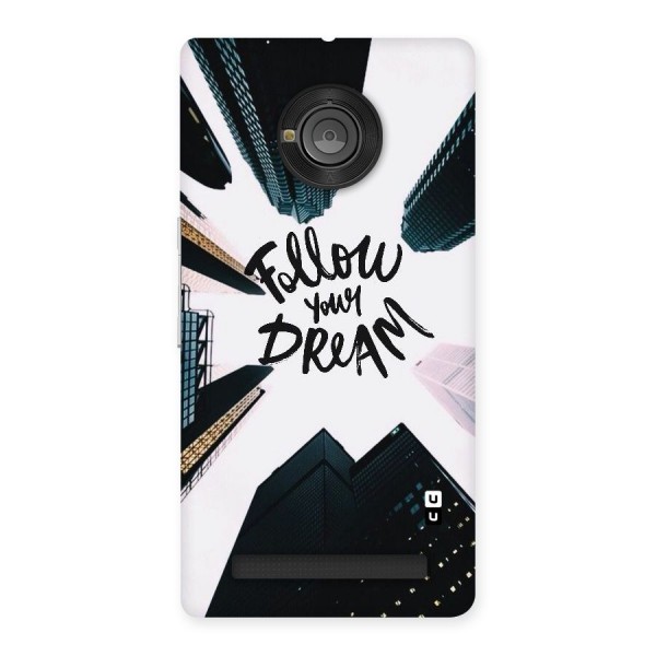 Follow Dream Back Case for Yu Yuphoria