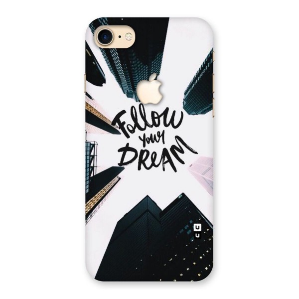 Follow Dream Back Case for iPhone 7 Apple Cut