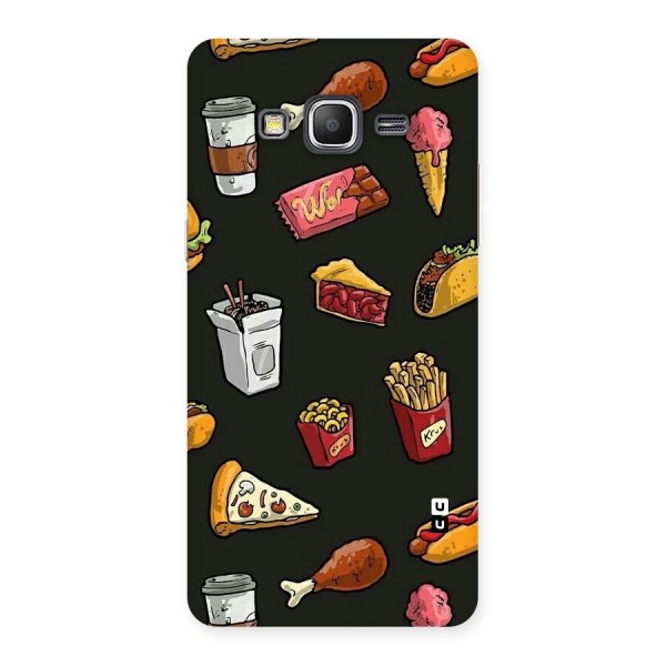 Foodie Pattern Back Case for Galaxy Grand Prime