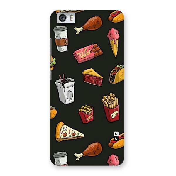 Foodie Pattern Back Case for Xiaomi Redmi Mi5