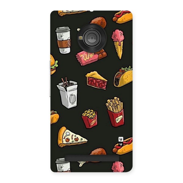 Foodie Pattern Back Case for Yu Yuphoria